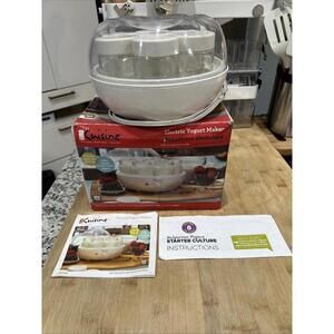Vintage Electric Yogurt Maker Euro Cuisine YM80 *